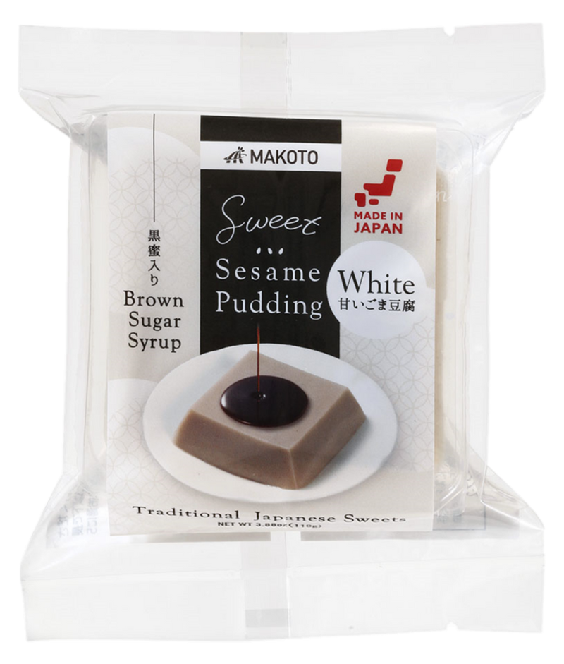 【甘いごま豆腐 (白) Sweet Sesame Pudding White】